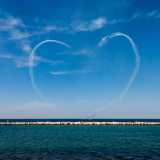 4) l�attesissima esibizione della Pattuglia acrobatica nazionale delle �Frecce Tricolori� foto 2